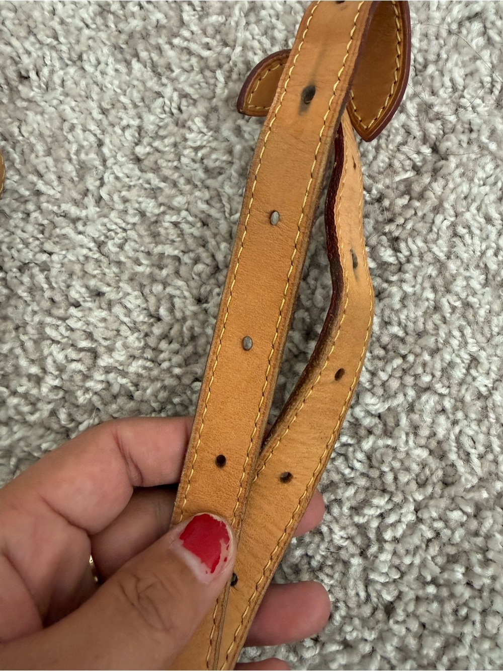 Louis Vuitton Bag Straps 30 inches H48 - Picture 3 of 6